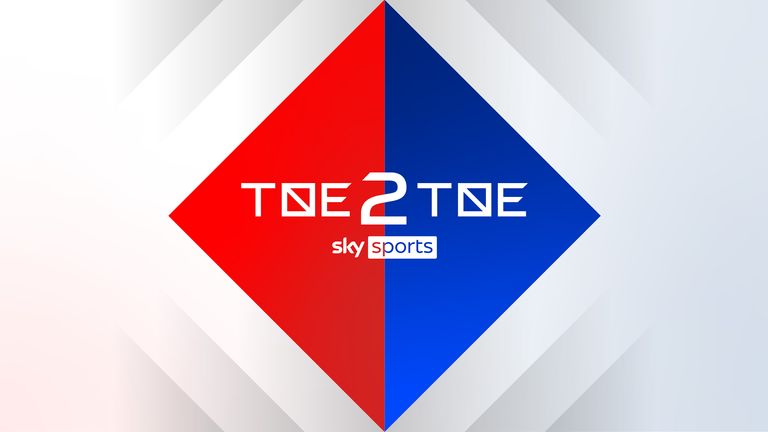 天空体育的每周拳击节目，与搏击游戏中的大腕进行“Toe2Toe”。