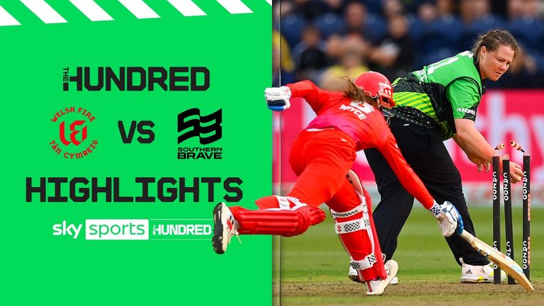Southern Brave Women defeated Welsh Fire Women by 14 runs to make it four wins out of four in the Hundred.