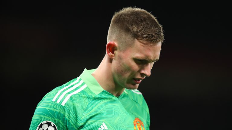 Dean Henderson played only three times in all competitions for Manchester United last season