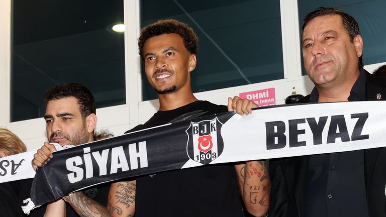 Dele Alli has completed his loan move to Besiktas