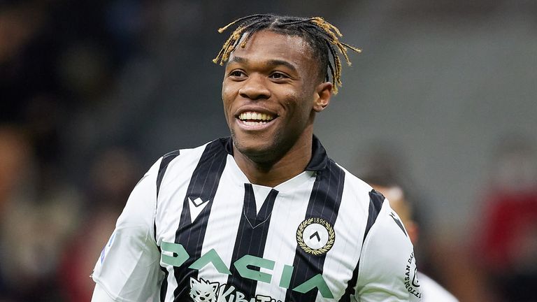 Destiny Udogie: Tottenham agree deal to sign Udinese left-back but will  loan him back to Serie A club this season | Football News | Sky Sports