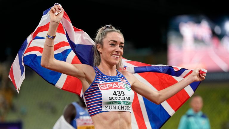 Eilish Mccolgan won two medals at the European Championships in Munich and gold at the Commonwealth Games this year