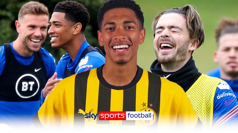 Borussia Dortmund and England midfielder Jude Bellingham answers questions about his club and international teammates.