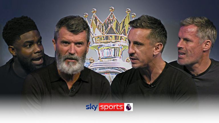 Who will win the Premier League this season? Roy Keane, Gary Neville, Jamie Carragher and Micah Richards give their predictions.