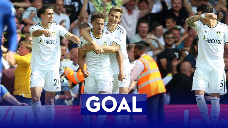 Rodrigo adds an immediate second for Leeds, who are in dreamland as they lead Chelsea 2-0.