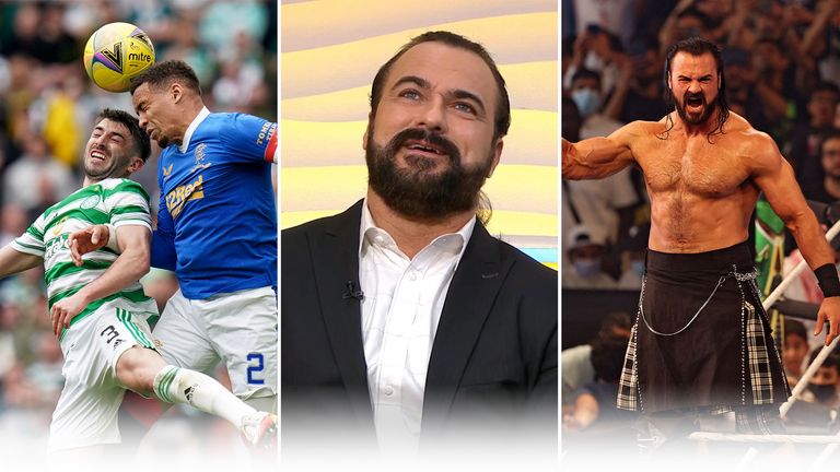 Rangers fan and WWE superstar Drew McIntyre joins Michael Bridge as they discuss him headlining WWE 'Clash at The Castle', and also gives his thoughts on the upcoming Old Firm clash between Rangers and Celtic. 