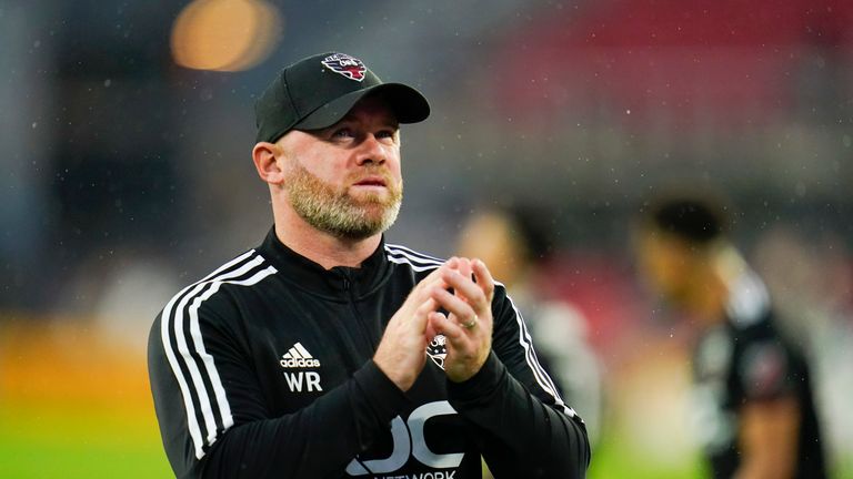 Wayne Rooney después de su debut en la victoria de DC Utd  contra Orlando