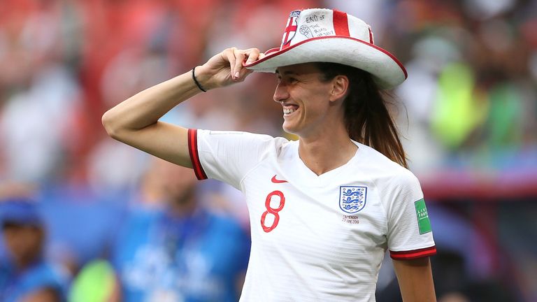 Euro 2022-winning England midfielder Jill Scott has announced her retirement from football at the age of 35.