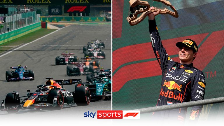 Max Verstappen climbed up the leaderboard from the middle of the pack to win the Belgian GP.