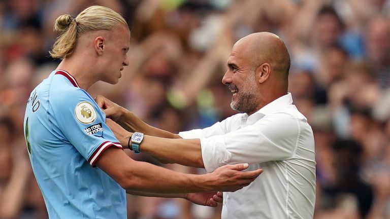 ¿Pep Guardiola moverá a Erling Haaland?