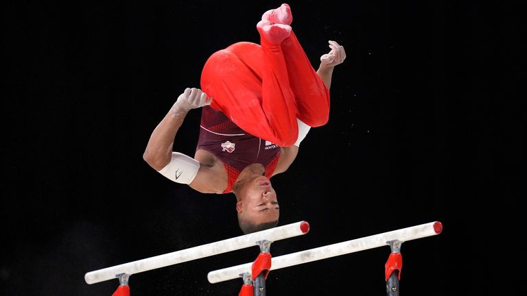 Joe Fraser overcame significant injury to compete at the Games and finished with three gold medals