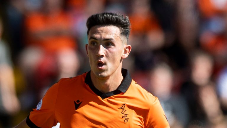 Jamie McGrath has joined Dundee United on loan from Wigan 
