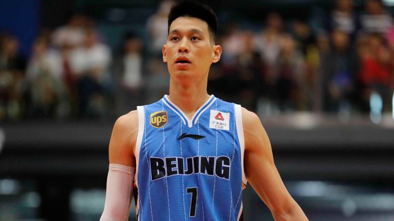Jeremy Lin in action for the Beijing Ducks