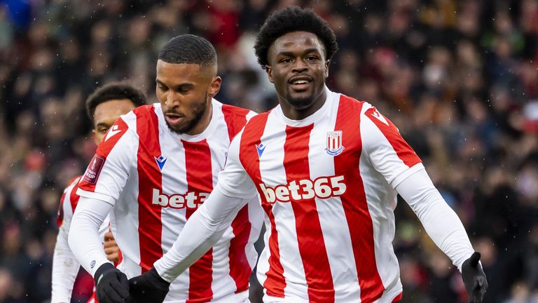 Josh Maja, 23, has represented Sunderland, Bordeaux, Fulham and Stoke City since his time with Kinetic Academy