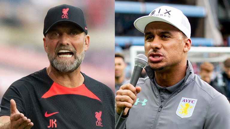 Jurgen Klopp and Gabriel Agbonlahor - PA/Getty