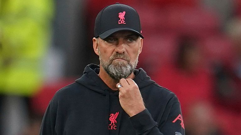 El entrenador del Liverpool, Jürgen Klopp.