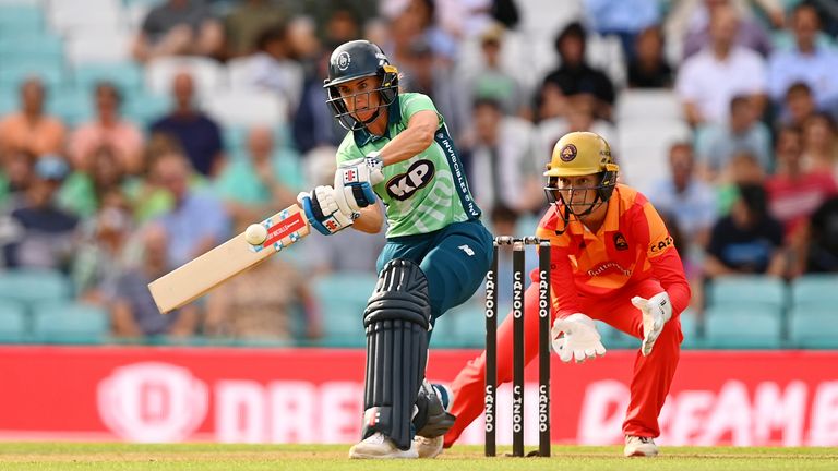 Lauren Winfield-Hill put on another brilliant display with the bat as the Invincibles chased down 107. (Getty Images)