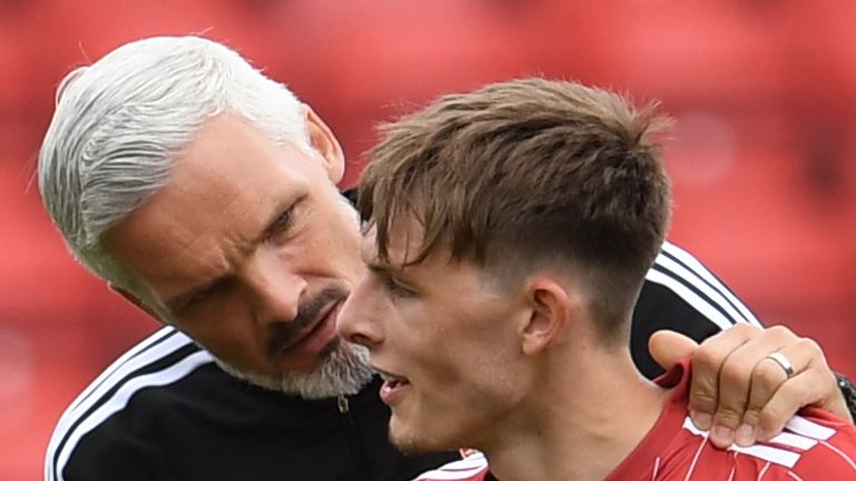 Leighton Clarkson scored on his Aberdeen debut