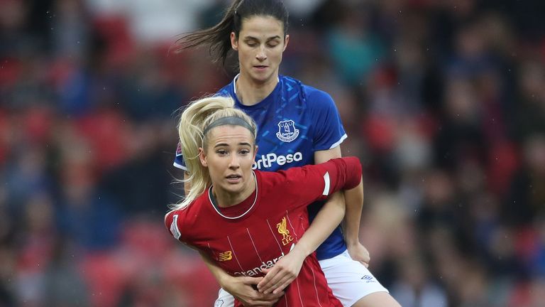 Liverpool and Everton last played a Merseyside derby at Anfield in 2019