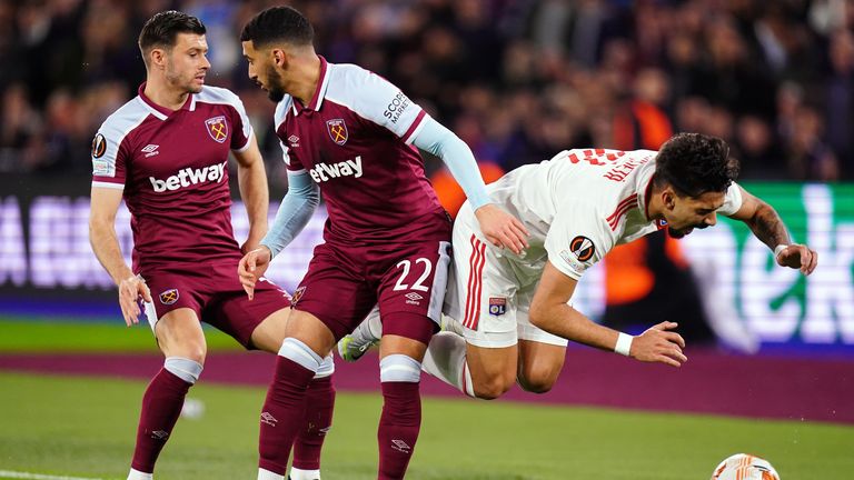 Paquetá jugó en el London Stadium la temporada pasada en la eliminación de los cuartos de final de la Europa League del Lyon ante los Hammers.