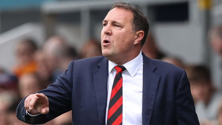 DINGWALL, SCOTLAND - AUGUST 06: Ross County manager Malky Mackay during a cinch Premiership match between Ross County and Celtic at the Global Energy Stadium, on August 06, 2022, in Dingwall, Scotland.  (Photo by Craig Williamson / SNS Group)