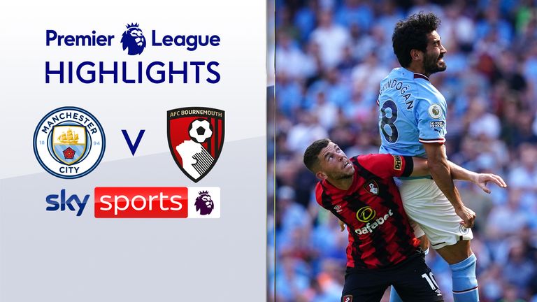 Highlights of Manchester City vs Bournemouth