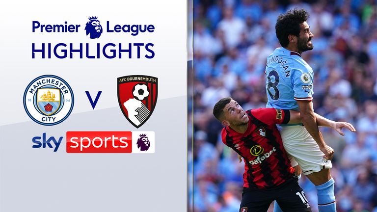 Resumen del partido entre Manchester City y Bournemouth