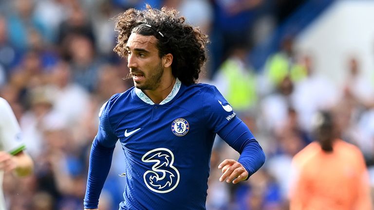 Marc Cucurella en action pour Chelsea