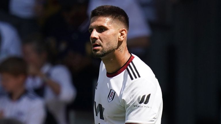 Aleksandar Mitrovic put Fulham 1-0 ahead