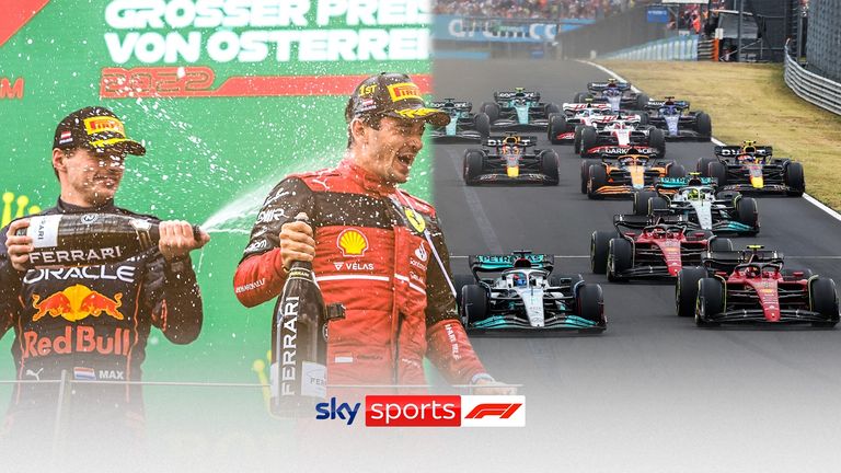 As Formula One prepares to return in Belgium after the summer break, look back at how Max Verstappen has built an 80-point lead over title rival Charles Leclerc.