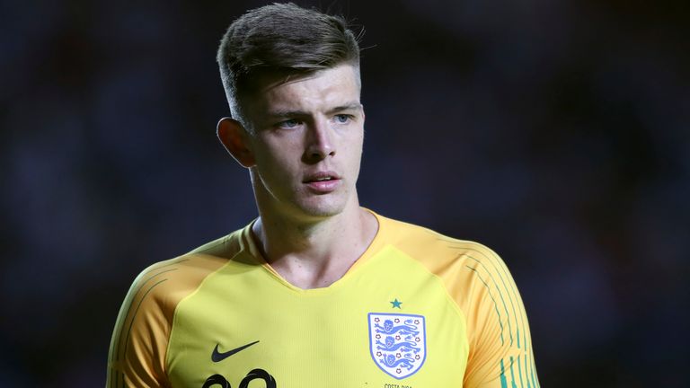 Nick Pope of England during the International Friendly match at Elland Road Stadium, Leeds. Picture date 7th June 2018.