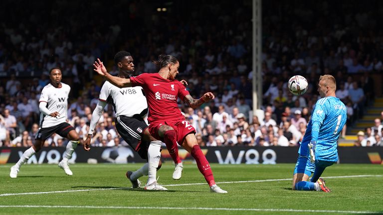 Flick tricks Fulham defender into finding net