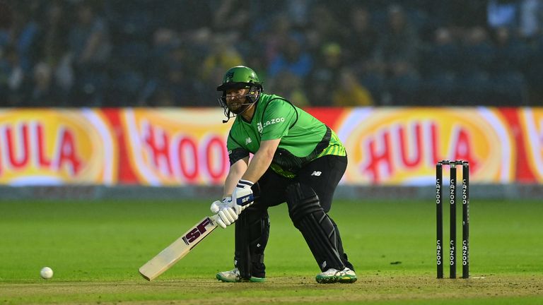 Paul Stirling got off to an incredible start for the visitors finding an early 30 runs off 16 balls. (Getty Images) 