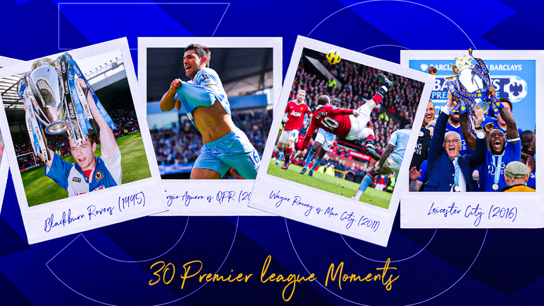 Thirty years of the Premier League: The most memorable moments