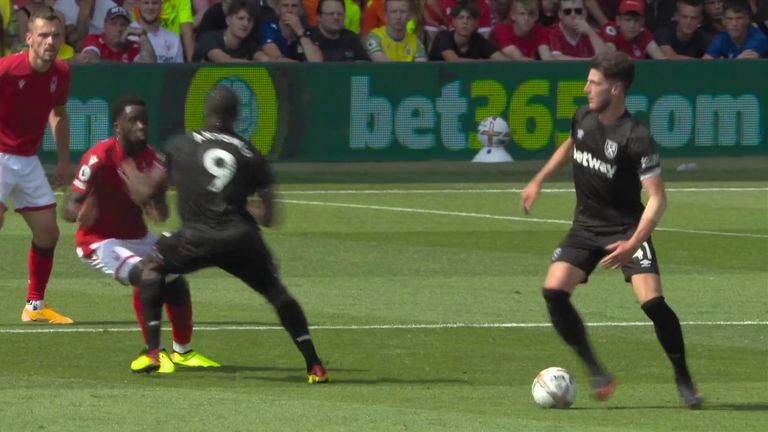 REF WATCH MICHAIL ANTONIO FOUL V NOTTM FOTREST