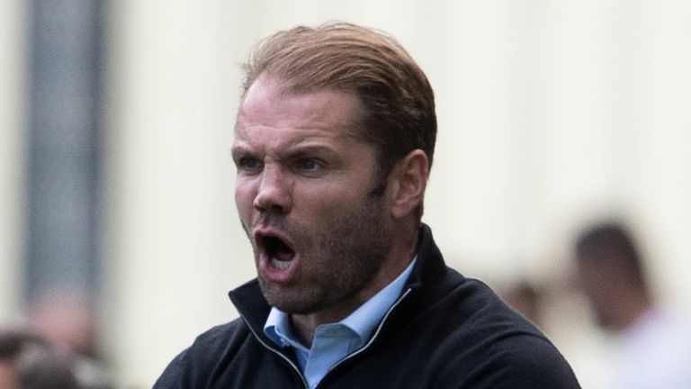 Hearts Manager Robbie Neilson wants action after objects were thrown during the Edinburgh derby