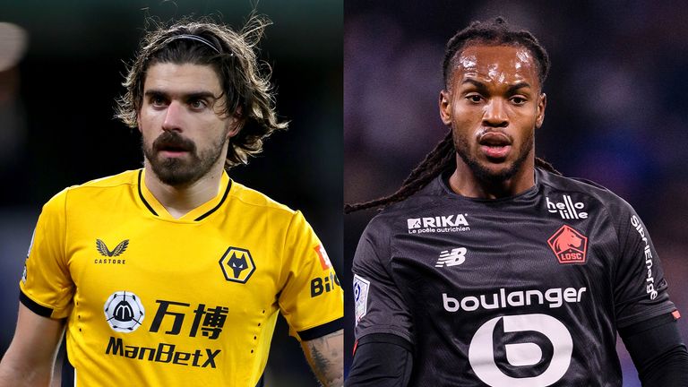 Rubén Neves y Renato Sanches