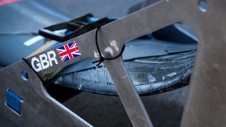 Les dommages causés au SailGP F50 britannique le mettent hors compétition (Crédit image : Ricardo Pinto pour SailGP)