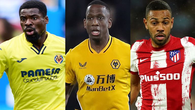 Serge Aurier, Willy Boly and Renan Lodi