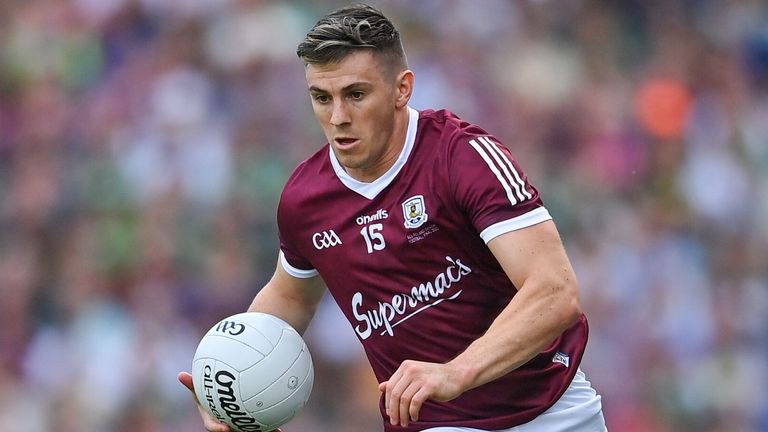 24 July 2022; Shane Walsh of Galway  during the GAA Football All-Ireland Senior Championship Final match between Kerry and Galway at Croke Park in Dublin. Photo by Brendan Moran/Sportsfile