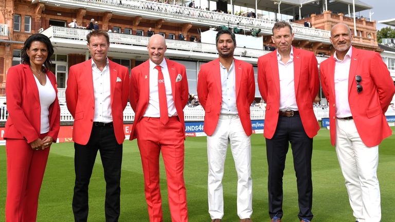 Sky Cricket commentators turn Red for Ruth