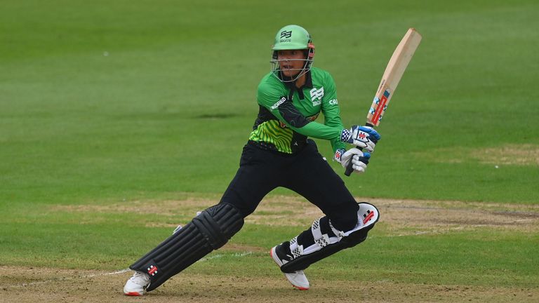 Sophia Dunkley put in a stellar 49 off 43 balls as Southern Brave put in another big performance. (Getty Images).