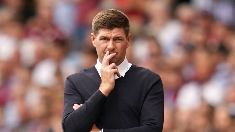 Steven Gerrard wants a reaction from his Aston Villa players