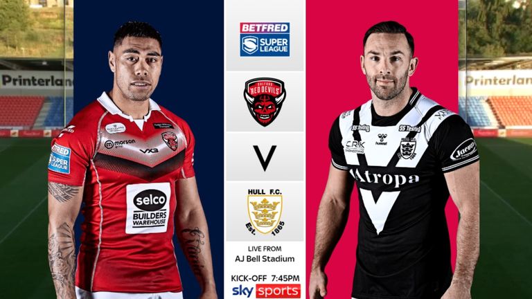 Highlights of the Betfred Super League match between Salford and Hull FC.