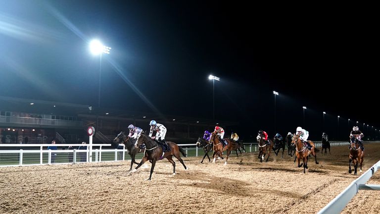 True Jem wins under the lights at Southwell in January 2022