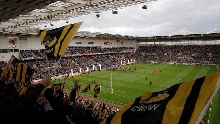 Wasps' financial issues stem from the closure of the Ricoh Arena during the Covid-19 shutdown