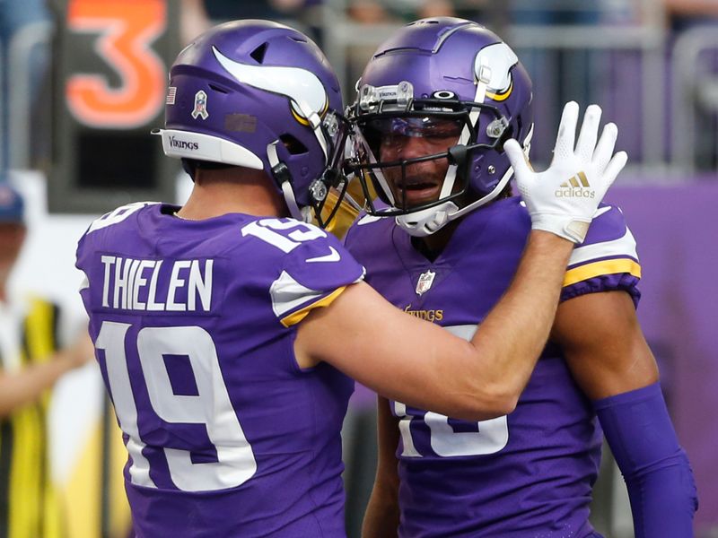 Justin Jefferson, Adam Thielen Excited for Scheme from Kevin O'Connell