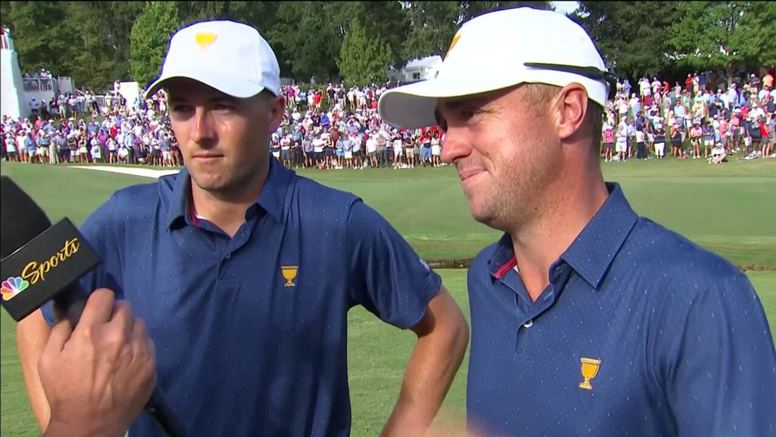 'Man, it's been a lot of fun!' | Jordan Spieth and Justin Thomas win 4 ...