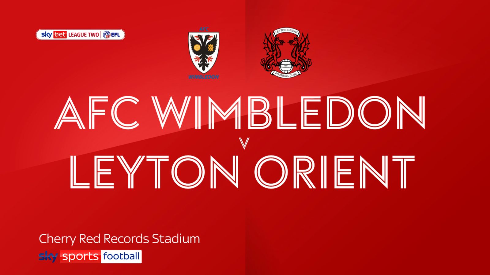 AFC Wimbledon vs Leyton Orient League Two leaders stunned at Plough