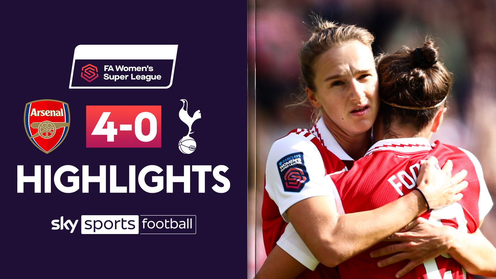 Arsenal Women 4 0 Tottenham Women Record Wsl Crowd Sees Vivianne Miedemas Double Help Gunners 6453